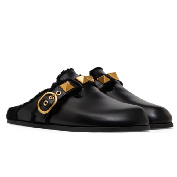 VALENTINO GARAVANI Roman Stud Sabot Mule - Picture 1 of 9